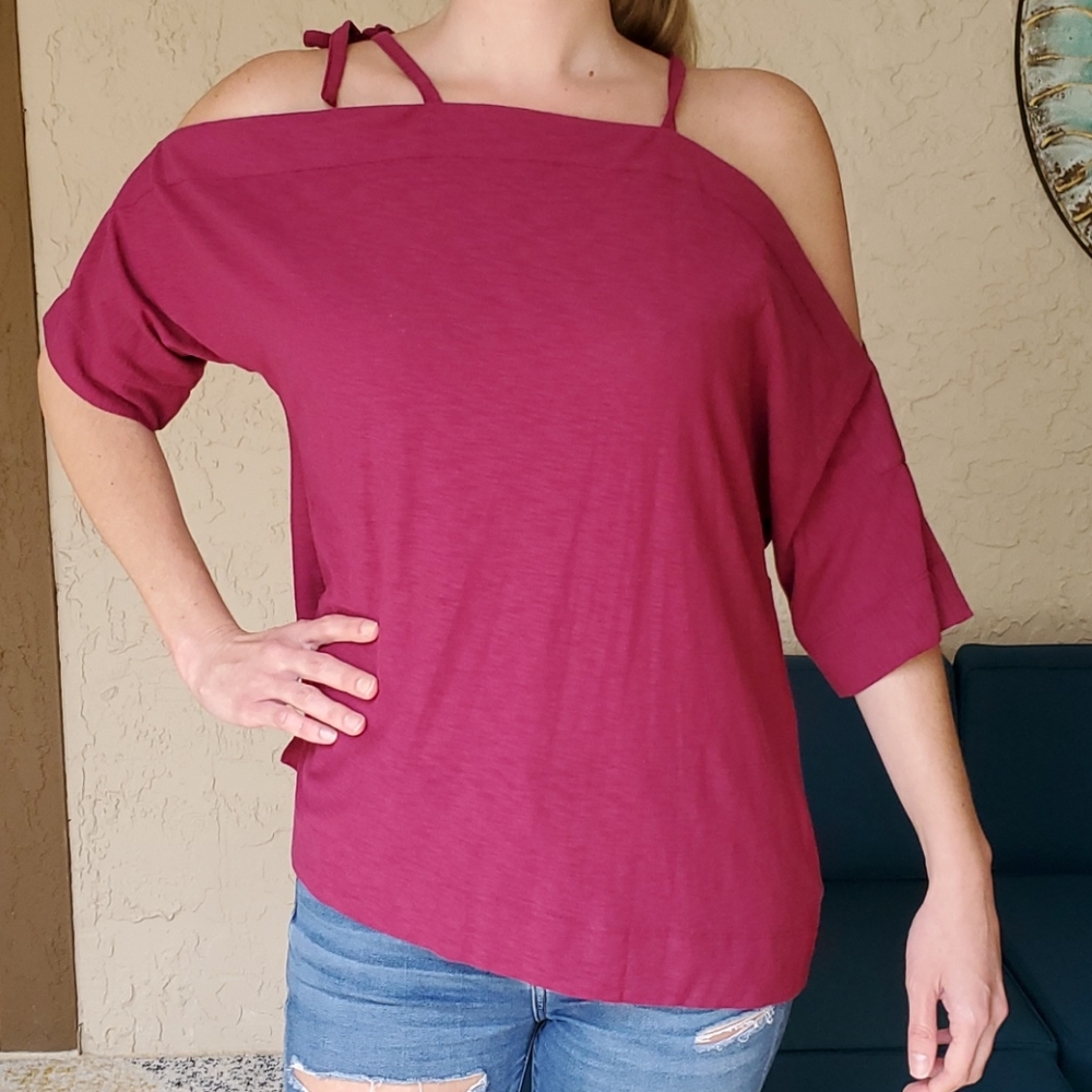 Plenty by Tracy Reese Shoulder Tie-Tee